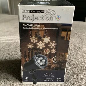 Led light show projection